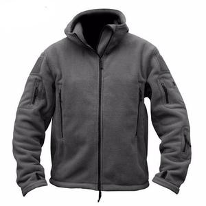 Chaqueta Táctica Térmica Transpirable Personalizada para Hombre, Chaqueta Táctica Cálida con Capucha, Chaqueta de Forro Polar para Invierno - Product Image 4