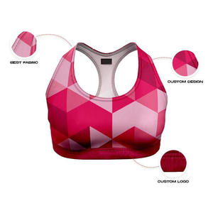 สปอร์ตบราสวมใส่สบายสำหรับผู้หญิง แบบไหล่เดียว ทรงครอป ผลิตจากผ้าสแปนเด็กซ์และโพลีเอสเตอร์ ระบายอากาศได้ดี ทนทาน - Product Image 3
