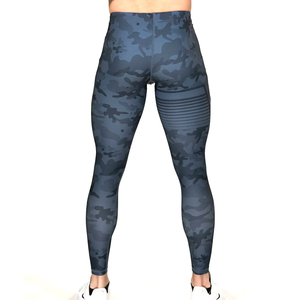 <b>Men</b> Skinny <b>Compression</b> Gym <b>Tights</b> Durable Boys Waist Customized Workout Leggings Fitness Wear Breathable Anti-Bacterial Quick - Product Image 2