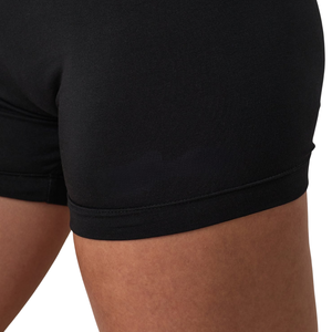 <b>Black</b> High Waist Fitness Shorts Women Stretch Gymwear Activewear Training Workout Performance Sports Wear Daily Use - Product Image 6
