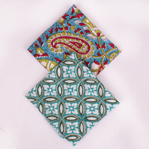 Breathable Poplin Handmade Cotton Printed <b>Bandanas</b> Luxury Style Bohemian Multifunctional Eco-Friendly Four Seasons Craftjaipur - Product Image 4