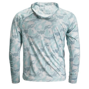 Camisa de Pesca con Capucha Personalizada UPF 50+ de Manga Larga, Transpirable, Resistente al Viento, Antibacteriana, para Hombre, Protección UV, Secado Rápido - Product Image 2