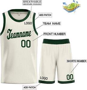 Conjunto de Uniforme de Baloncesto Profesional, Transpirable, Manga Corta, Estampado, 100% Poliéster, Venta al Por Mayor, Mejor Calidad, Nueva Llegada - Product Image 3