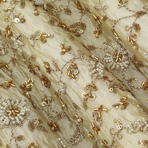 Tissu brodé 100 % coton, matière de qualité supérieure, idéal pour les designers français et l'exportation mondiale de la mode par Hitjem Export - Product Image 6