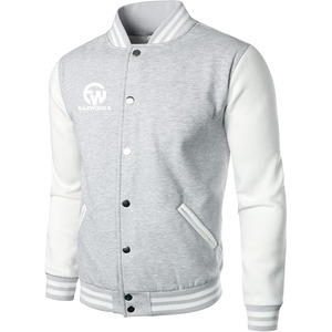 Blouson universitaire d'hiver personnalisé pour homme EW-MT-1338, brodé, col montant, fermeture éclair frontale, écologique, coupe-vent, vêtement de sport décontracté - Product Image 2