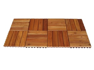 Carreaux de terrasse en bois d'acacia au design moderne à 4 lattes Installation facile pour une utilisation intérieure et extérieure pour les balcons Patios Upgrade Wholesale - Product Image 5
