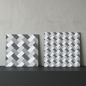 Carreaux de sol de stationnement extérieur en terre cuite au meilleur prix: Céramique numérique en porcelaine robuste 40x40cm, finition mate 16x16, 400x400mm - Product Image 3