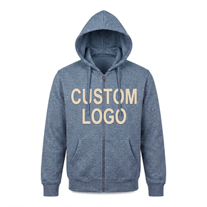 Sudadera vintage personalizada estilo Y2K con cremallera, fabricante mayorista de ropa urbana para marcas de ropa. - Product Image 5