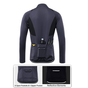 Jersey de Ciclismo Personalizado para Hombre con Bajo de Silicona Antideslizante para un Ajuste Seguro Durante el Ciclismo, Jersey de Ciclismo Elegante - Product Image 2