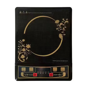 Cuisinière à induction électrique étanche 2200W, robuste, 10 niveaux de puissance, commande par bouton, tension universelle, vente en gros - Product Image 1