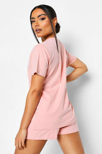 Ensemble short et pantalon pour femme, personnalisé, avec sweat à capuche, manches brodées de strass, patchs brodés, écologique, respirant, séchage rapide - Product Image 4