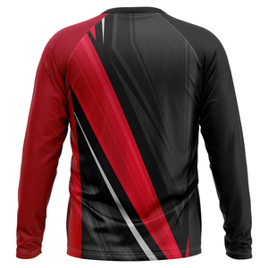 Camiseta de Compresión de Manga Larga para Hombre, Sublimada, Ligera, para Gimnasio, Fitness, Práctica Deportiva, OEM - Product Image 5