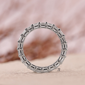 Anillo de Diamantes con Certificado IGI en Forma de Asscher de 1.50ct, 3.00ct, 5.00ct, Oro de 14K, 18K, Platino 950, Anillo de Boda, Joyería Fina para Fiesta - Product Image 4