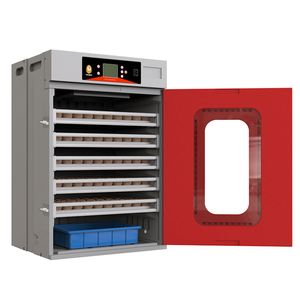 Incubateur commercial à 400 œufs avec contrôle automatique de la température et de l'humidité, grande capacité, couveuse numérique pour volailles - Product Image 1