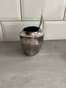 <b>Mirror</b> Polish Sugar Pot Stainless Steel Elegant Sugar Holder for Serving <b>Table</b> - Product Image 2