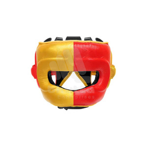 Custom Logo High Quality Leather Boxing Gear Set Gloves <b>Head</b> Guard Groin Protector Wholesale MMA <b>Training</b> Equipment USA UK - Product Image 2