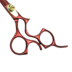 Ciseaux professionnels pour couper les cheveux roux, en acier inoxydable, ciseaux de barbier, ciseaux de salon de coiffure, fabrication au Pakistan - Product Image 5