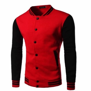 Custom design Jackets Matching sleeve and Collar Premiums wool satin Baseball jackets - Product Image 2