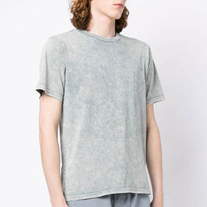 เสื้อยืดผู้ชายลายฟอกสี ดีไซน์ใหม่ คุณภาพสูง ขายดีที่สุด เสื้อยืดผู้ชายลายฟอกสี ขายดี - Product Image 2