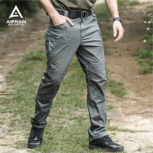 Pantalons cargo utilitaires pour hommes en gros, tissu durable, multi-poches, pantalons d'extérieur, OEM personnalisé - Product Image 4