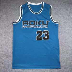 OEM conception personnalisée unisexe séchage rapide uniforme de basket-ball hommes vêtements de sport logo imprimé nouveau modèle respirant antibactérien 100% - Product Image 1