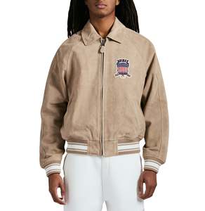 Premium Customize Cowhide Skin Avirex <b>Flight</b> Icon Leather Bomber <b>Jacket</b> for <b>Men</b> Eco-Friendly Reversible <b>Flight</b> <b>Jacket</b> Custom OEM - Product Image 3