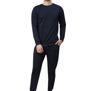 ชุดวอร์มผู้ชายคุณภาพพรีเมียมขายดี ทรงเข้ารูป ผลิตจากผ้าฝ้ายผสมโพลีเอสเตอร์ - Product Image 1