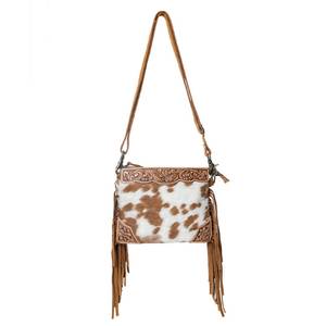 Bolso de Mano de Cuero Genuino Estilo Western, Hecho a Mano con Estampados de Animales, Diseño Boho, de Lujo y Vintage para Mujer - Product Image 4