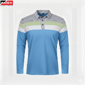 Camiseta de Manga Larga para Hombre, 100% Algodón, Tejido Sólido, Transpirable, con Logotipo Personalizado, Proveedor Mayorista - Product Image 1