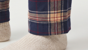 Ensemble de pyjama en flanelle pour femmes, deux pièces, décontracté, 100% coton, vêtements de nuit confortables pour l'hiver, ensemble de vêtements de détente à manches longues pour la maison - Product Image 4