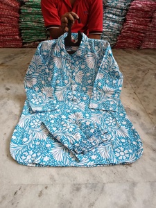 Plus Size Women Cotton Co-Ord Set with one sided pocket M TO XXL | 30 Inches Top | 38 Inches <b>Pant</b> | Stylish Printed Set - Product Image 4