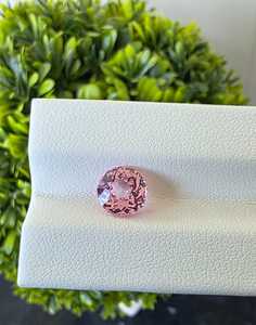 Saphir rose naturel de Ceylan, pierre précieuse en vrac, ronde, 2,00 carats, origine Rajasthan, pour la fabrication de bijoux, vente en gros - Product Image 3