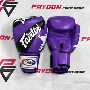 Gants de boxe Muay Thai Fairtex BGV1 Nation vert/noir, gants de kickboxing professionnels à fermeture auto-agrippante, gants MMA. - Product Image 6