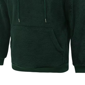 Fabricación de Ropa Personalizada, Sudaderas con Capucha de Sherpa, Cómodas, Cálidas y Resistentes, Sudaderas de Forro Polar - Product Image 5