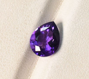 Laboratorio púrpura amatista 10X7mm a 16X12mm corte de cojín pera facetada suelta calibrada piedra preciosa cuarzo Material creado piedra - Product Image 3