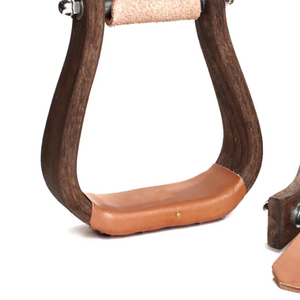 Estribos Clásicos de Madera Hechos a Mano, Reposapiés para Silla de Montar, Duraderos, Cómodos, Personalizables, de Alta Calidad, Equipo Ecuestre Resistente - Product Image 6