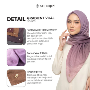 Shouqin Aurora Square Vol.2 Élégant Foulard Carré de Mariage Découpé au Laser pour Femmes Musulmanes Hijab Vente en Gros - Product Image 6