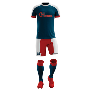 Ensemble d'uniformes de football personnalisés Elite Velocity Pro pour équipes compétitives, maillot et short de football Apex Striker Performance - Product Image 1