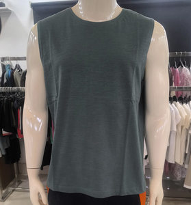 เสื้อกล้ามสีเทาสำหรับผู้ชาย พิมพ์ลายตาชนเผ่า คอกลม สวมใส่สบาย จากซัพพลายเออร์ BD - Product Image 3