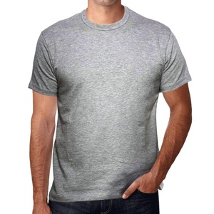 T-shirt décontracté pour homme en coton super peigné de qualité supérieure, 180 grammes, pré-lavé, manches courtes, maillot respirant sur le devant, grande taille - Product Image 3