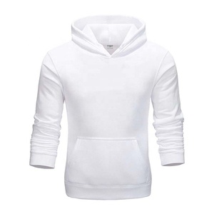 Sweat-shirt à capuche unisexe rose, coupe classique, 100% coton molletonné, sweat-shirt décontracté avec poche avant, vêtement d'automne pour hommes - Product Image 2