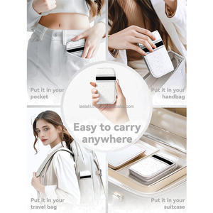 Kit de coupe-ongles de luxe en acier inoxydable avec étui de voyage, ciseaux à ongles, pinces, coupe-cuticules, boîte pour hommes et femmes - Product Image 6