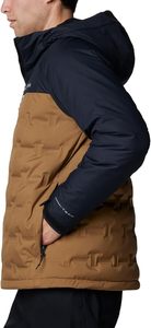 Custom <b>Packable</b> Men's Lightweight Windproof Hooded Down Coat with 100% Down Filling Casual Winter <b>Jacket</b> with Storage Pouch - Product Image 3