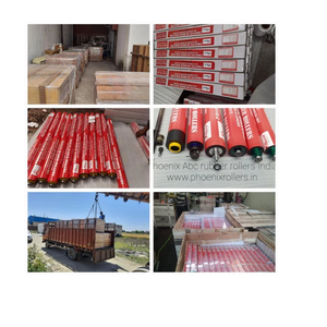 Phoenix Abc Precision Printing <b>Rubber</b> <b>Roller</b> Durable Ink Transfer Shore Degree Hardness for Professional Offset Printing - Product Image 3