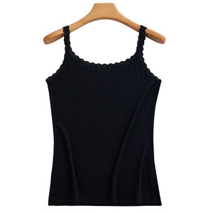 Débardeur court uni sans manches pour femme, idéal pour le sport, le fitness et les tenues décontractées - Product Image 3