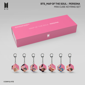 BTS MINI KEYRING CUBE 2x2 <b>MAP</b> OF THE SOUL : PERSONA SET - Product Image 2