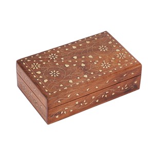 Jarrón de flores de madera de Jodhpur hecho a mano al por mayor |   Macetero Artesanal de Madera - Product Image 5