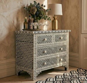 Shree Ganpati Overseas Premium Handmade Solid Mango Wood <b>Storage</b> Cabinet <b>Sideboard</b> Natural Brown Finish Modern Dining Room Model - Product Image 2