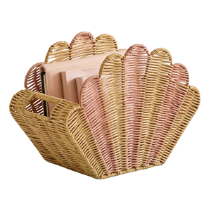 Best Choice Rattan Sell Shaped Basket For Kids, Natural Woven Children's Toy <b>Storage</b> & Organizer Basket, OEM Wholesale Vietnam - Product Image 2