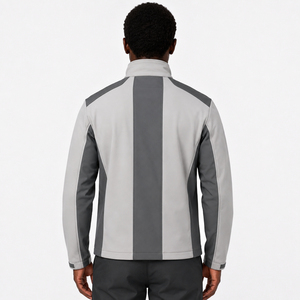 High Quality Men's Hooded Softshell Jacket <b>Waterproof</b> Windproof <b>Long</b> Thin <b>Winter</b> <b>Coat</b> OEM Custom Designs Nylon Fabric - Product Image 4